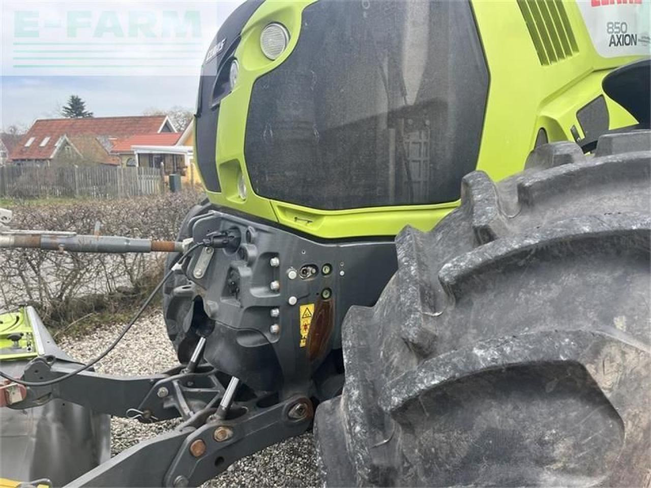 CLAAS axion 850 cmatic nye dæk CMATIC - Трактор: фото 4 CLAAS axion 850 cmatic nye dæk CMATIC - Трактор: фото 4