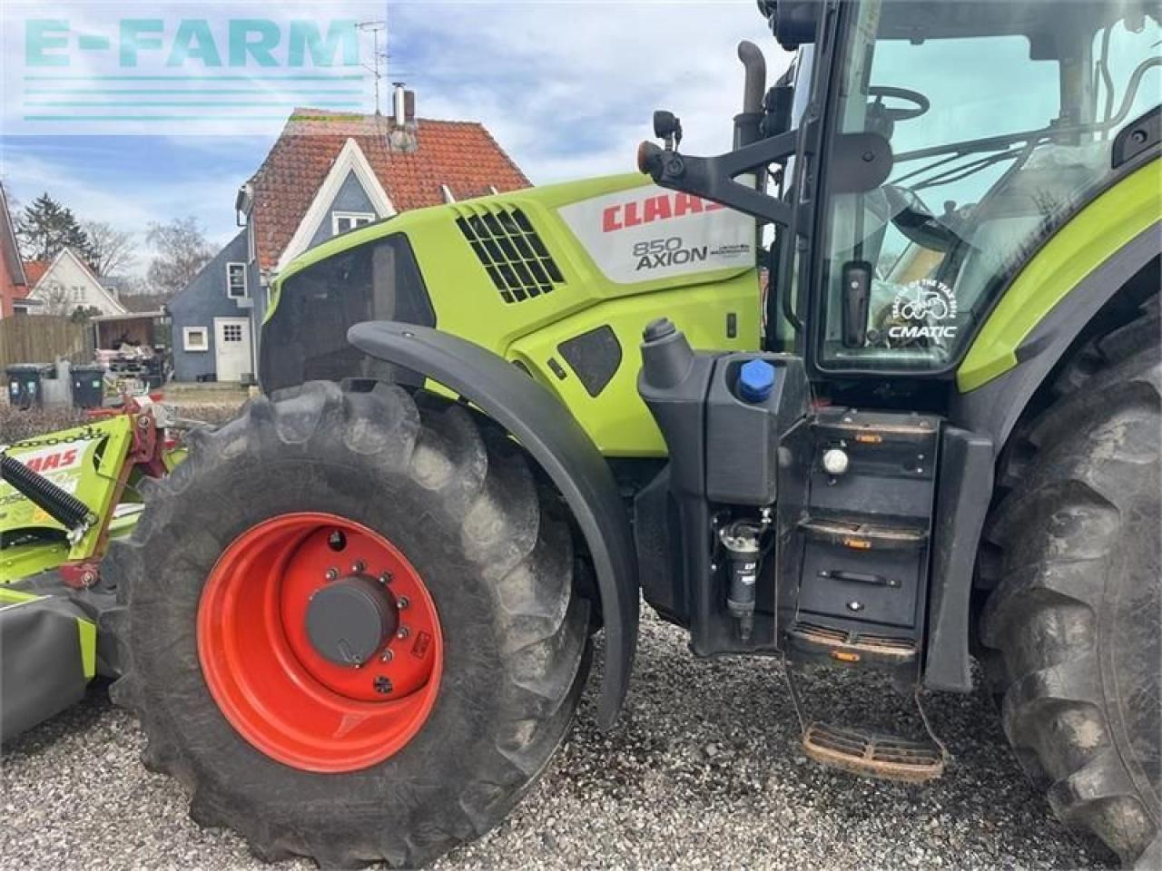 CLAAS axion 850 cmatic nye dæk CMATIC - Трактор: фото 2 CLAAS axion 850 cmatic nye dæk CMATIC - Трактор: фото 2