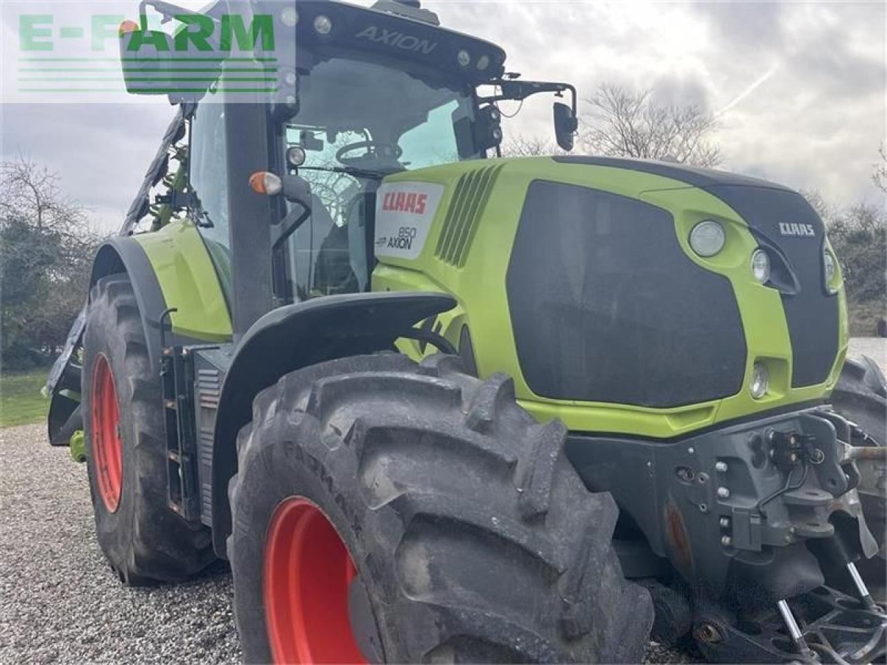 CLAAS axion 850 cmatic nye dæk CMATIC - Трактор: фото 1 CLAAS axion 850 cmatic nye dæk CMATIC - Трактор: фото 1