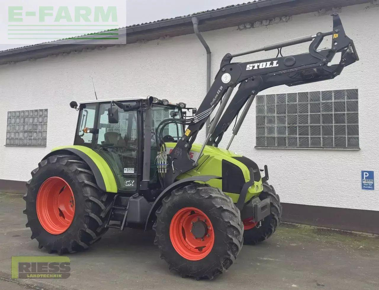 CLAAS axos 320 cx stoll fz 20 CX - Трактор: фото 2 CLAAS axos 320 cx stoll fz 20 CX - Трактор: фото 2