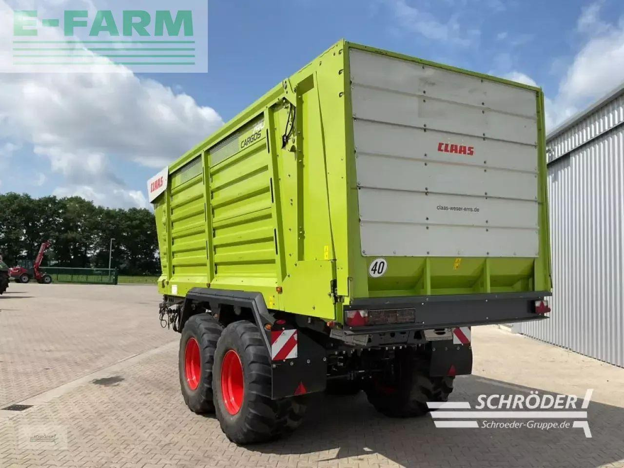 CLAAS cargos 740 - Сельскохозяйственный прицеп-самосвал: фото 4 CLAAS cargos 740 - Сельскохозяйственный прицеп-самосвал: фото 4