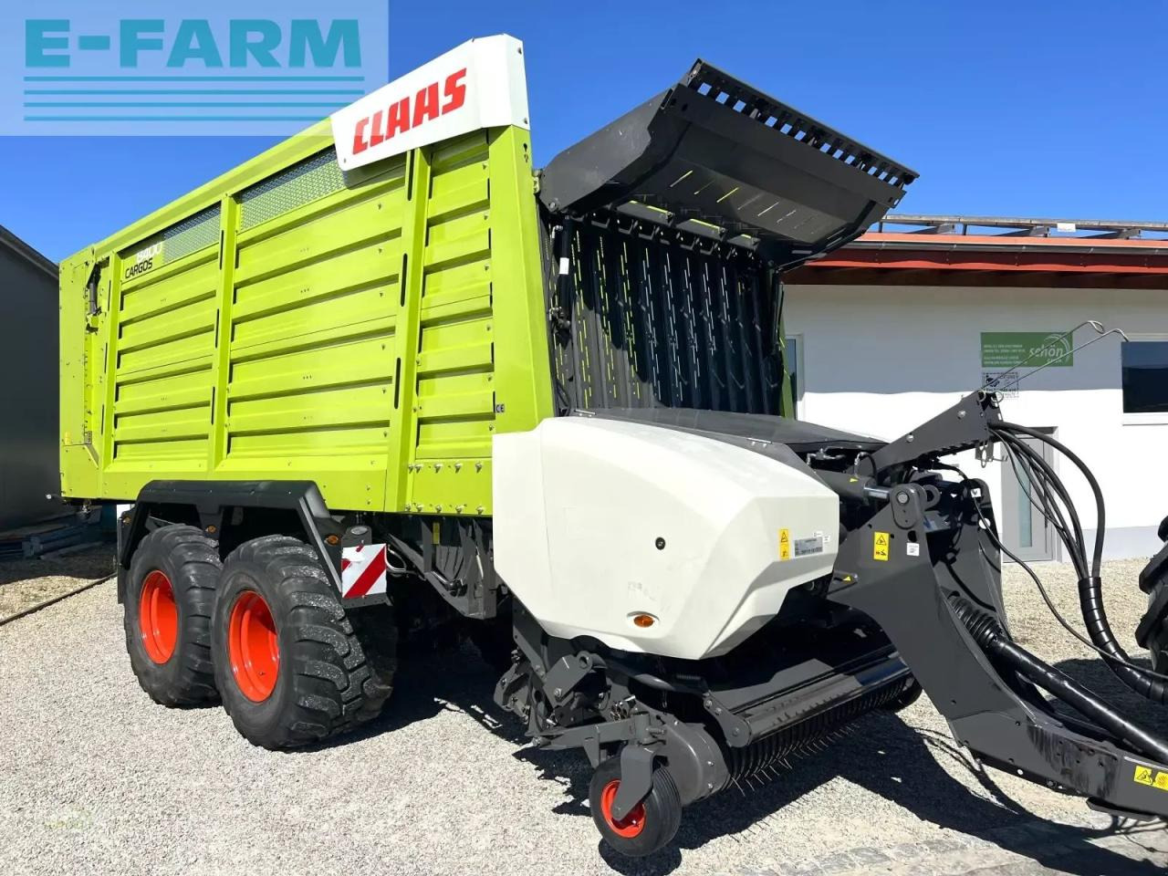 Самозагружающийся прицеп CLAAS cargos 8400 im topzustand - mit nur 1.707 fuhren !!: фото 29