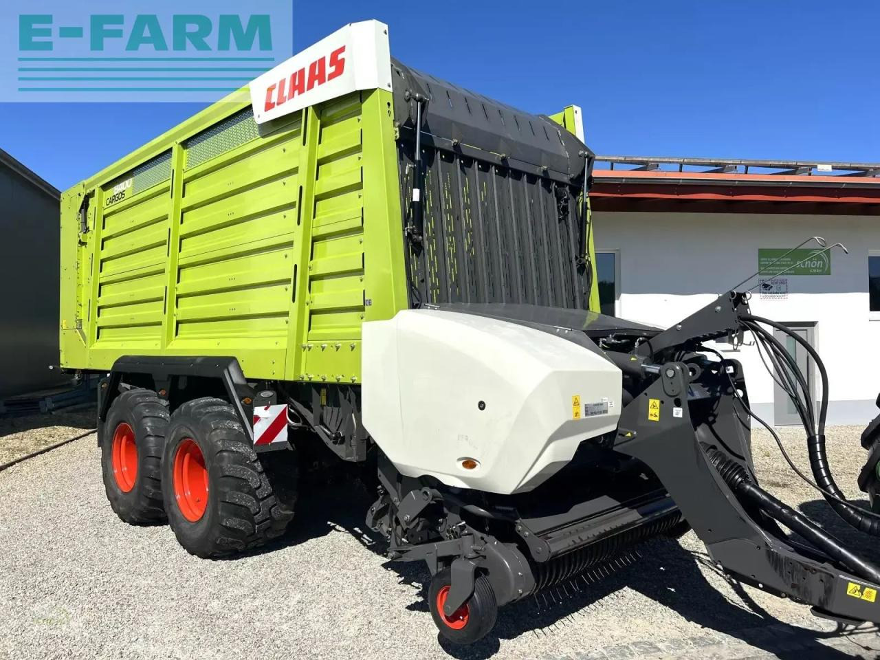 Самозагружающийся прицеп CLAAS cargos 8400 im topzustand - mit nur 1.707 fuhren !!: фото 28