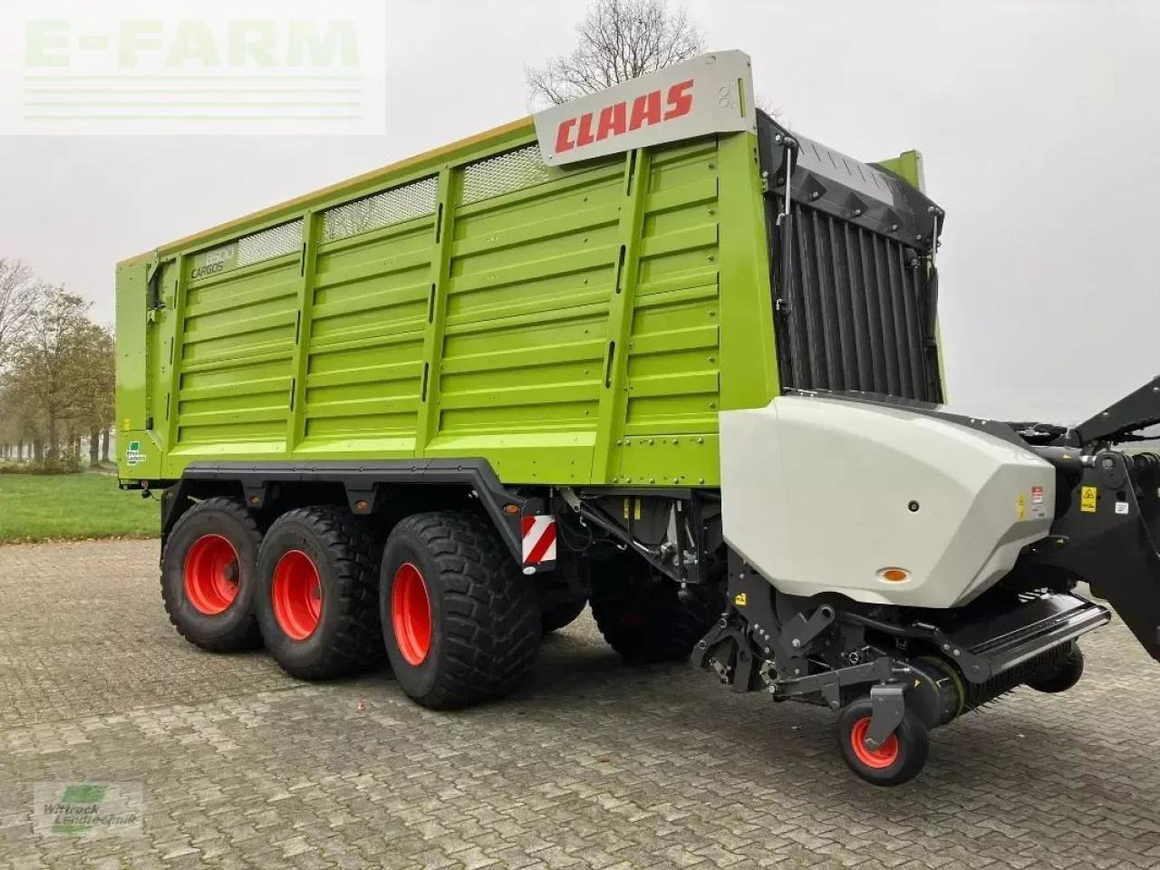 CLAAS cargos 8500 tridem - Самозагружающийся прицеп: фото 1 CLAAS cargos 8500 tridem - Самозагружающийся прицеп: фото 1