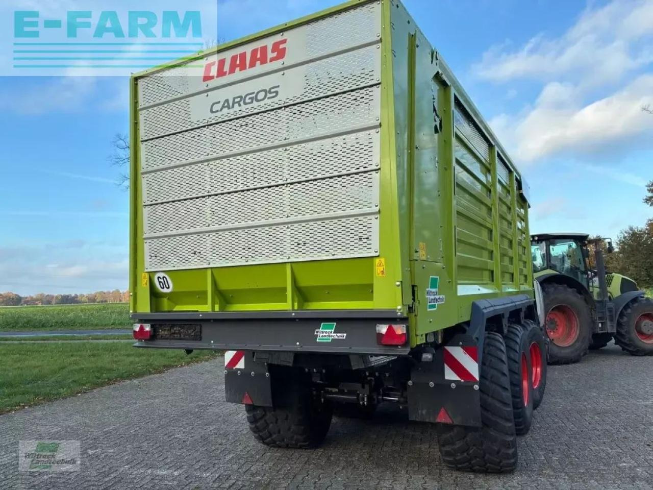 CLAAS cargos 8500 tridem - Сельскохозяйственный прицеп-самосвал: фото 4 CLAAS cargos 8500 tridem - Сельскохозяйственный прицеп-самосвал: фото 4