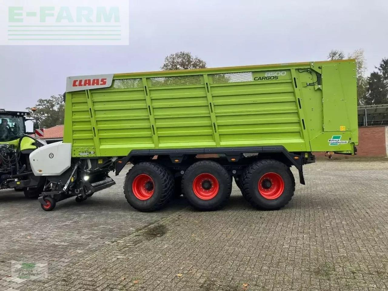 CLAAS cargos 8500 tridem - Самозагружающийся прицеп: фото 5 CLAAS cargos 8500 tridem - Самозагружающийся прицеп: фото 5
