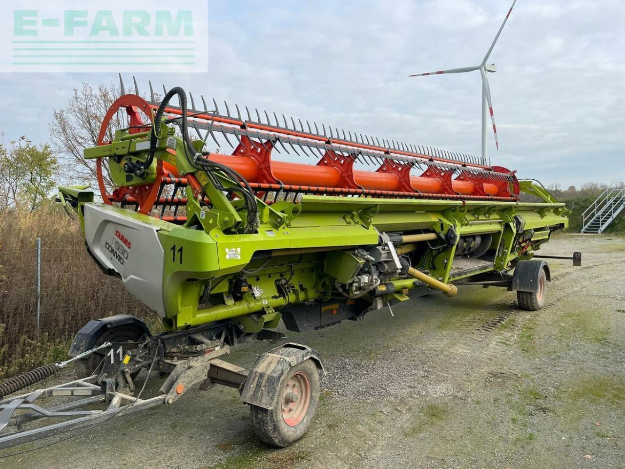 CLAAS covio flex 930 - Жатка зерновая: фото 1 CLAAS covio flex 930 - Жатка зерновая: фото 1
