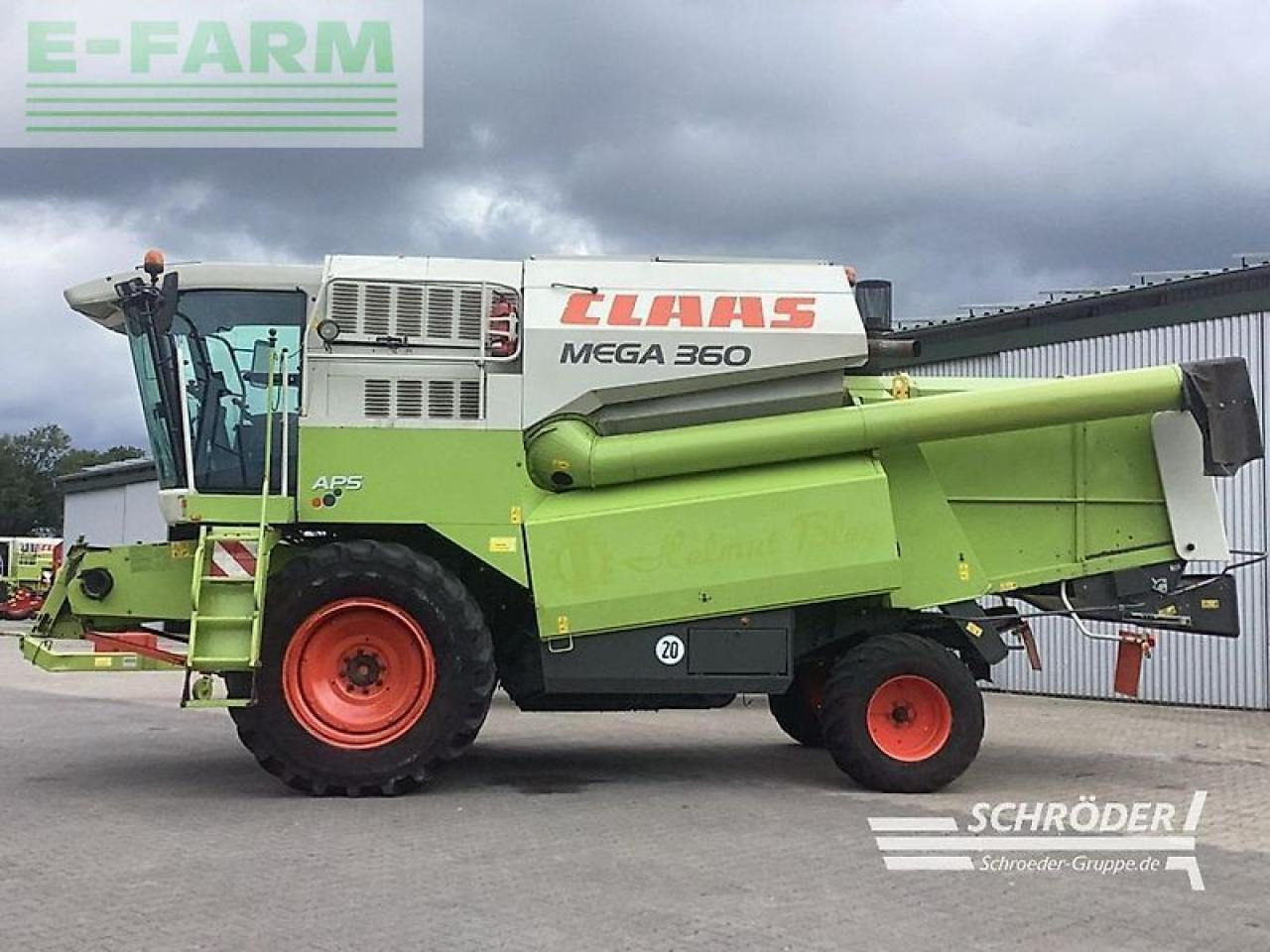 CLAAS dominator 360 mega + c 600 schneidwerk - Зерноуборочный комбайн: фото 2 CLAAS dominator 360 mega + c 600 schneidwerk - Зерноуборочный комбайн: фото 2