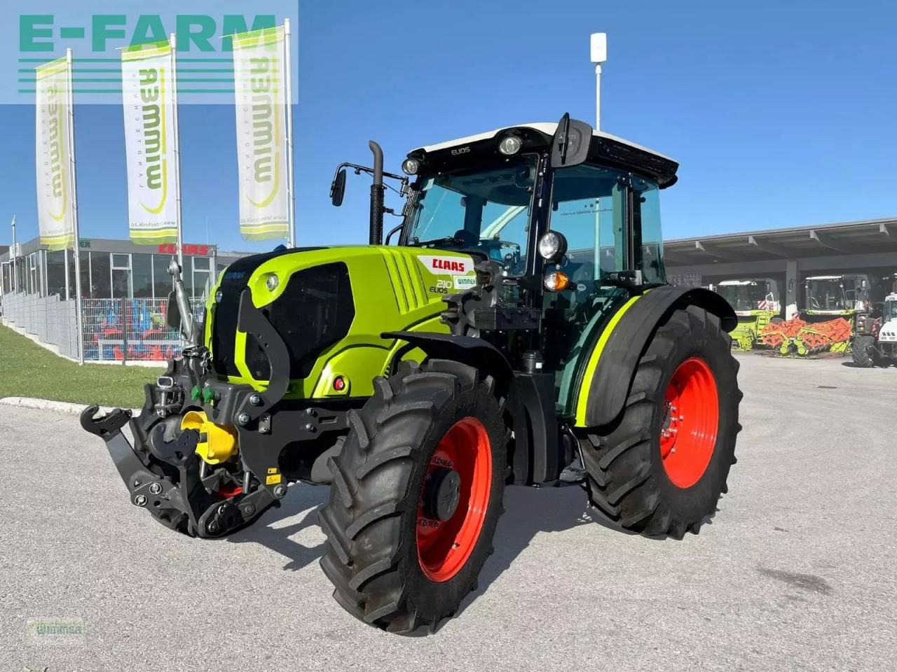 CLAAS elios 210 (kabine ohne glasdach) - Трактор: фото 1 CLAAS elios 210 (kabine ohne glasdach) - Трактор: фото 1