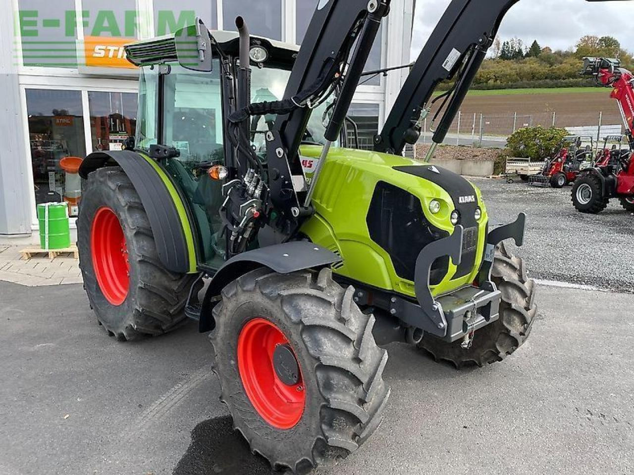 CLAAS elios 210 mit frontlader und druckluftbremsanlage - Трактор: фото 3 CLAAS elios 210 mit frontlader und druckluftbremsanlage - Трактор: фото 3