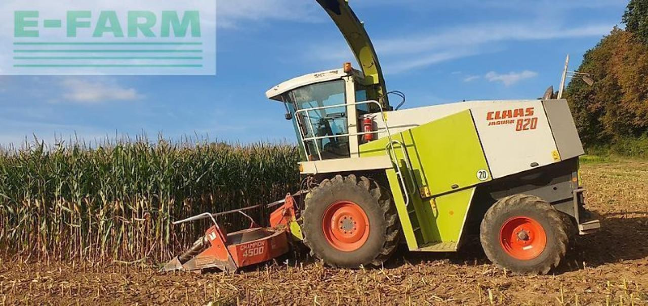 CLAAS jaguar 820 - Кормоуборочный комбайн: фото 1 CLAAS jaguar 820 - Кормоуборочный комбайн: фото 1