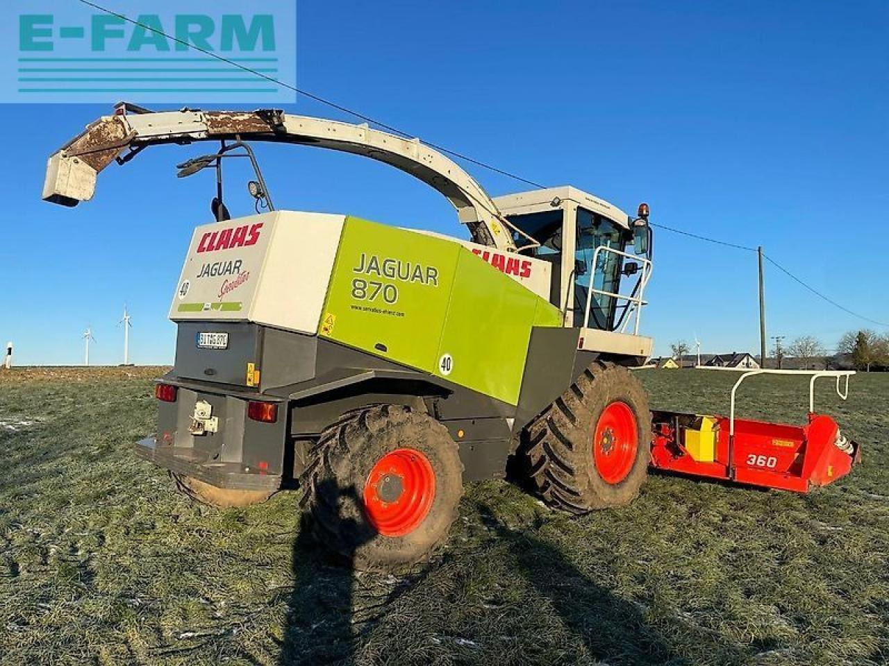 CLAAS jaguar 870 speedstar + kemper 360 plus + pick-up top! - Кормоуборочный комбайн: фото 4 CLAAS jaguar 870 speedstar + kemper 360 plus + pick-up top! - Кормоуборочный комбайн: фото 4