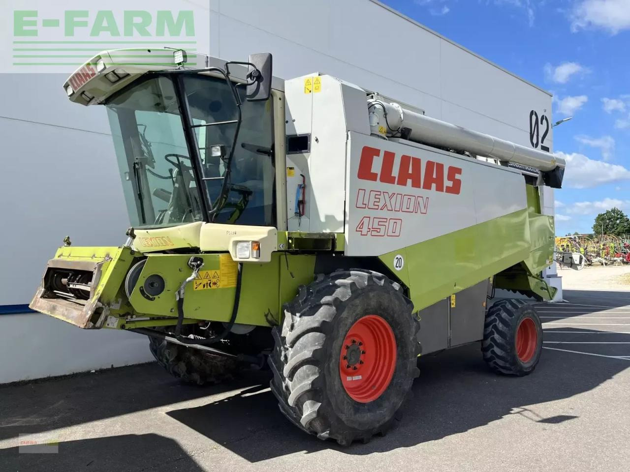 CLAAS lexion 450 - Зерноуборочный комбайн: фото 1 CLAAS lexion 450 - Зерноуборочный комбайн: фото 1