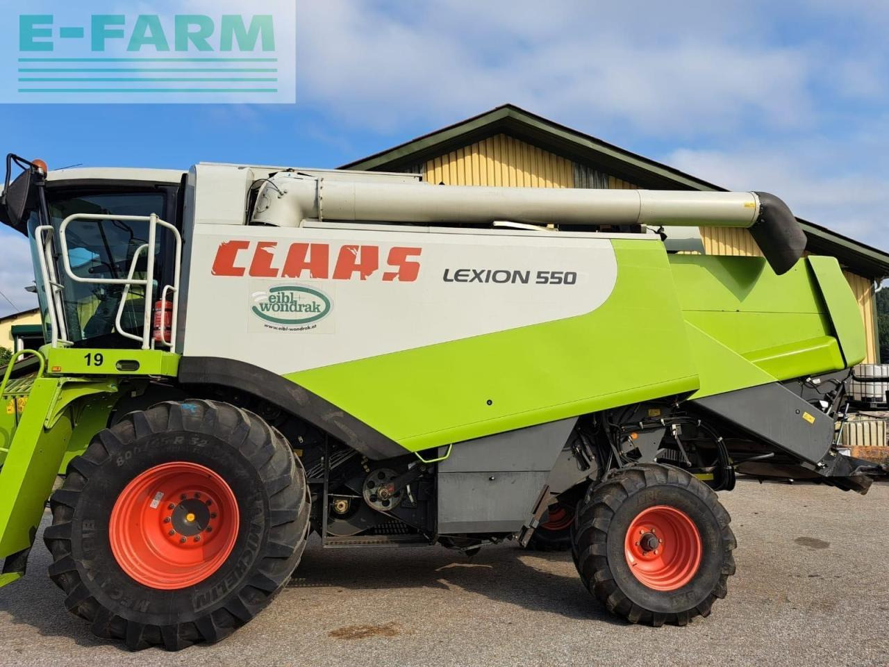 CLAAS lexion 550 - Зерноуборочный комбайн: фото 5 CLAAS lexion 550 - Зерноуборочный комбайн: фото 5