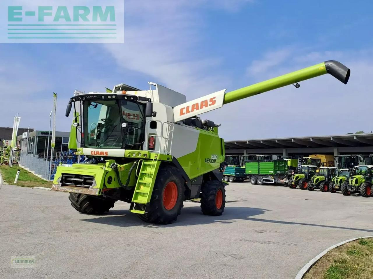 CLAAS lexion 630 - allrad - Зерноуборочный комбайн: фото 5 CLAAS lexion 630 - allrad - Зерноуборочный комбайн: фото 5