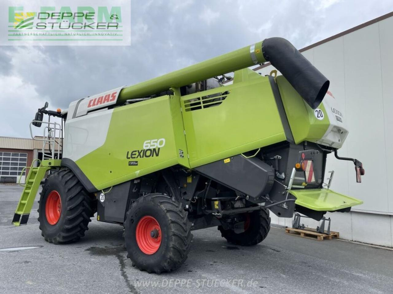 Зерноуборочный комбайн CLAAS lexion 650 mit 620 vario: фото 16