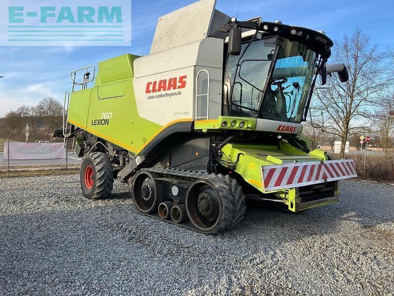 CLAAS lexion 760 tt terra trac - Зерноуборочный комбайн: фото 1 CLAAS lexion 760 tt terra trac - Зерноуборочный комбайн: фото 1