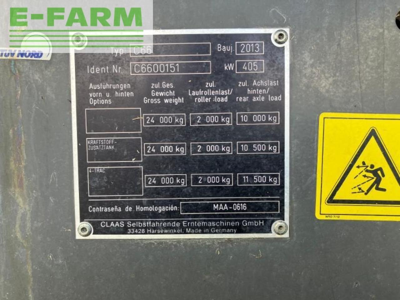 Зерноуборочный комбайн CLAAS lexion 770 terra trac: фото 22