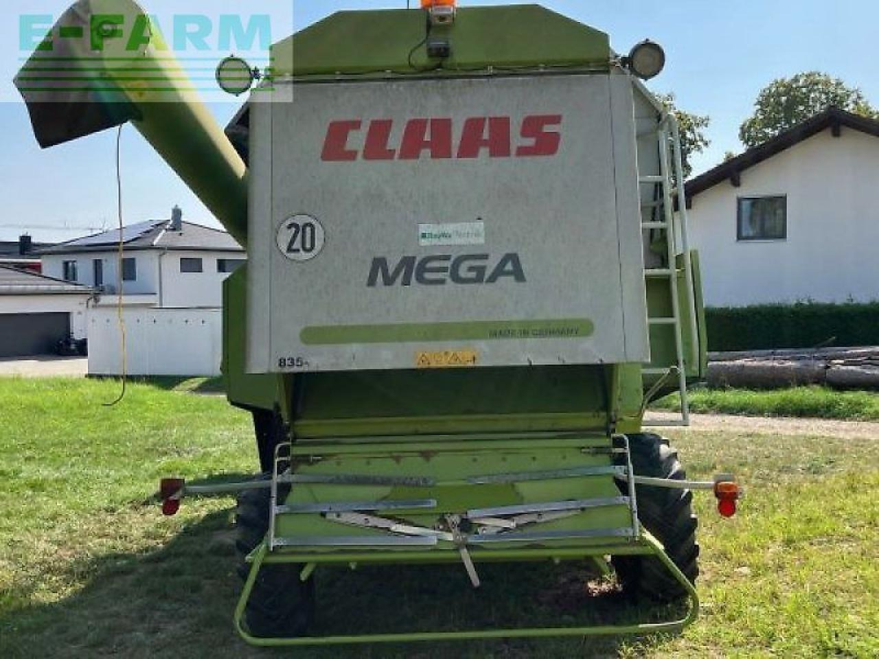 CLAAS mega 350 - Зерноуборочный комбайн: фото 3 CLAAS mega 350 - Зерноуборочный комбайн: фото 3