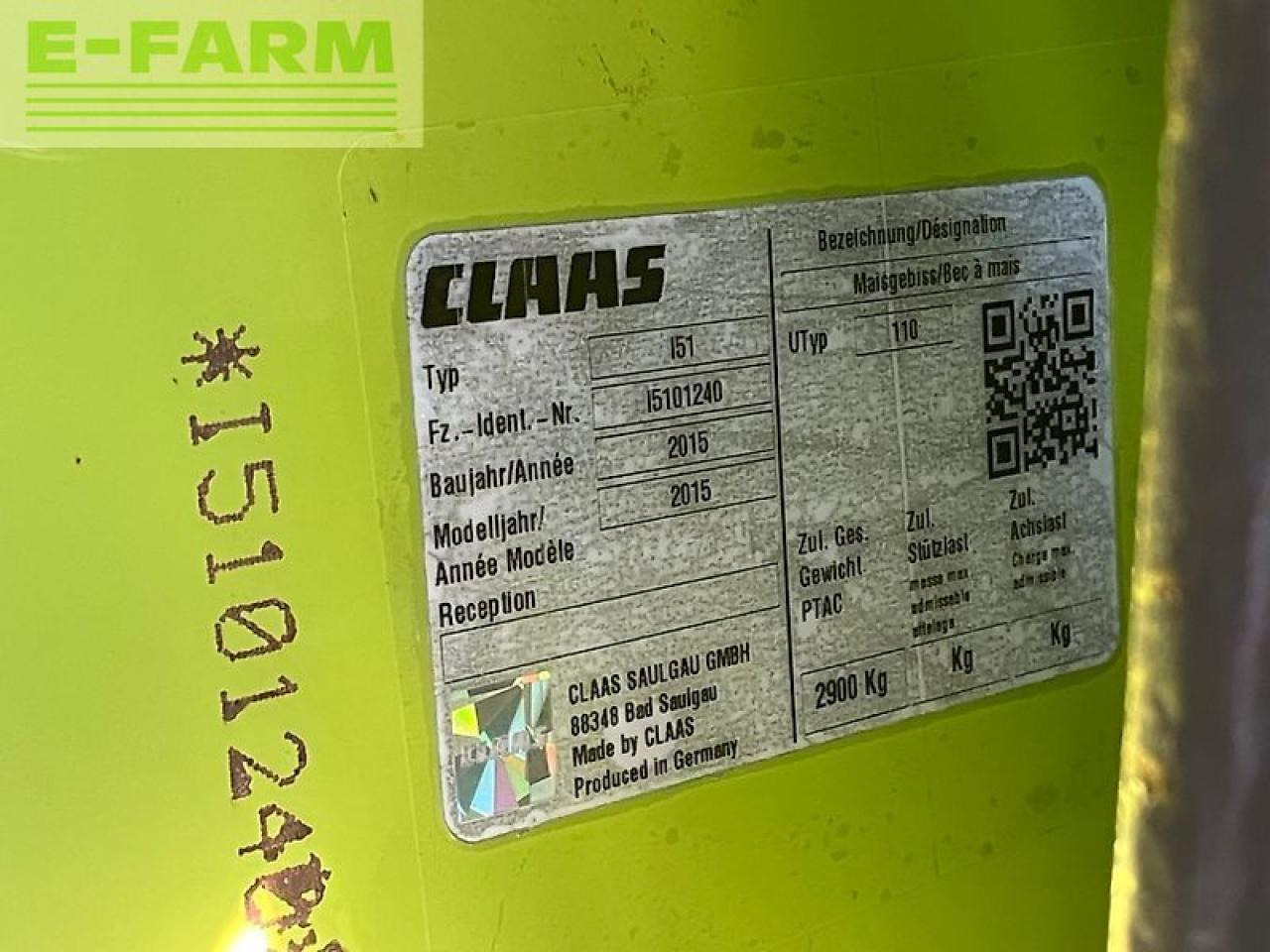 CLAAS orbis 600 - Оборудование для кормоуборочного комбайна: фото 4 CLAAS orbis 600 - Оборудование для кормоуборочного комбайна: фото 4