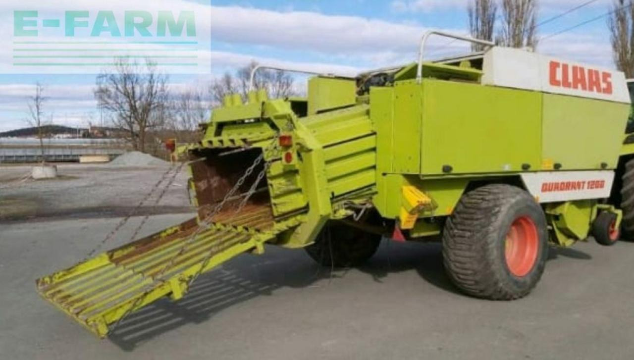 CLAAS quadrant 1200 lte - Пресс-подборщик тюковый: фото 1 CLAAS quadrant 1200 lte - Пресс-подборщик тюковый: фото 1