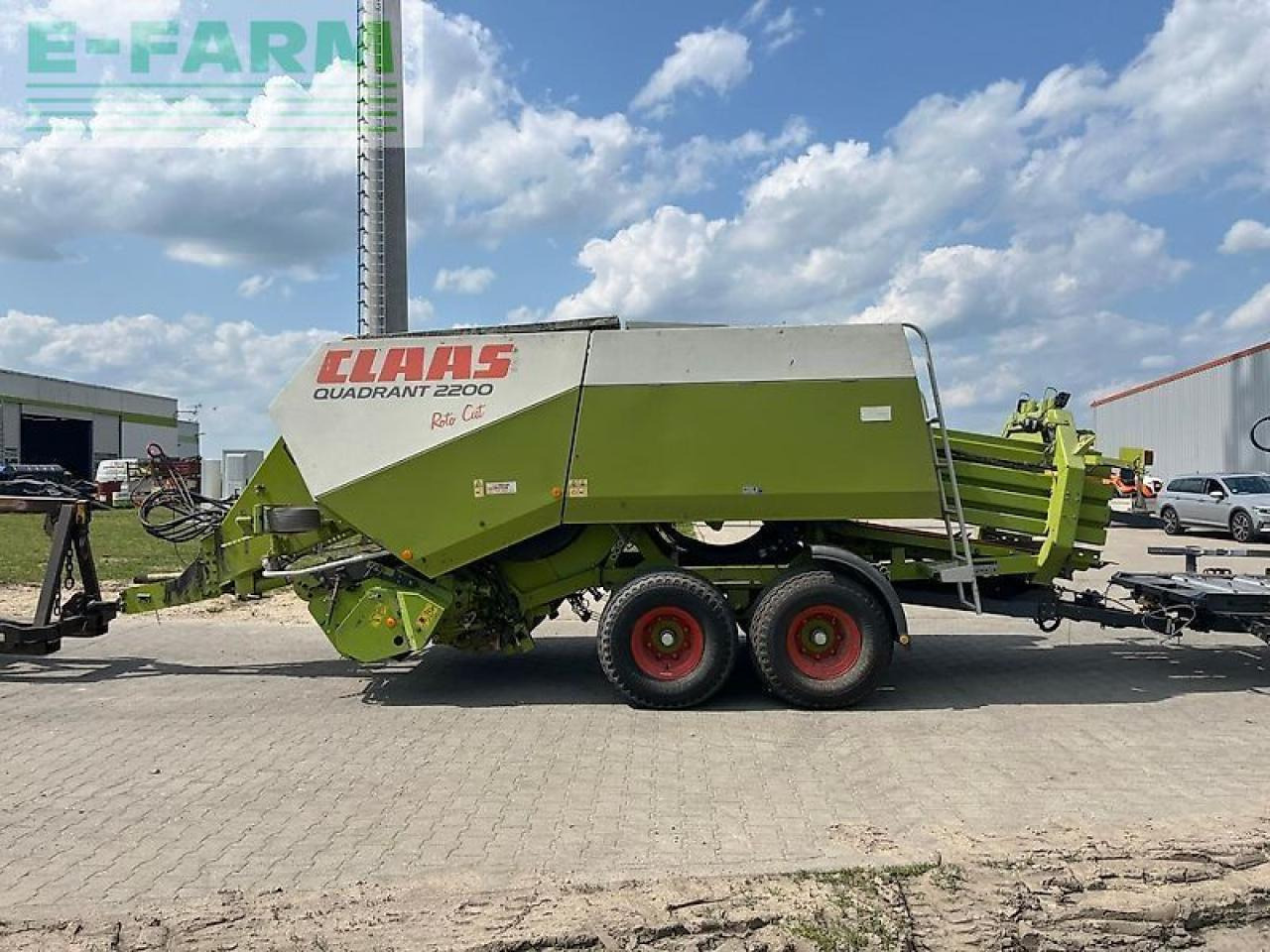 CLAAS quadrant 2200 rc - Пресс-подборщик тюковый: фото 5 CLAAS quadrant 2200 rc - Пресс-подборщик тюковый: фото 5