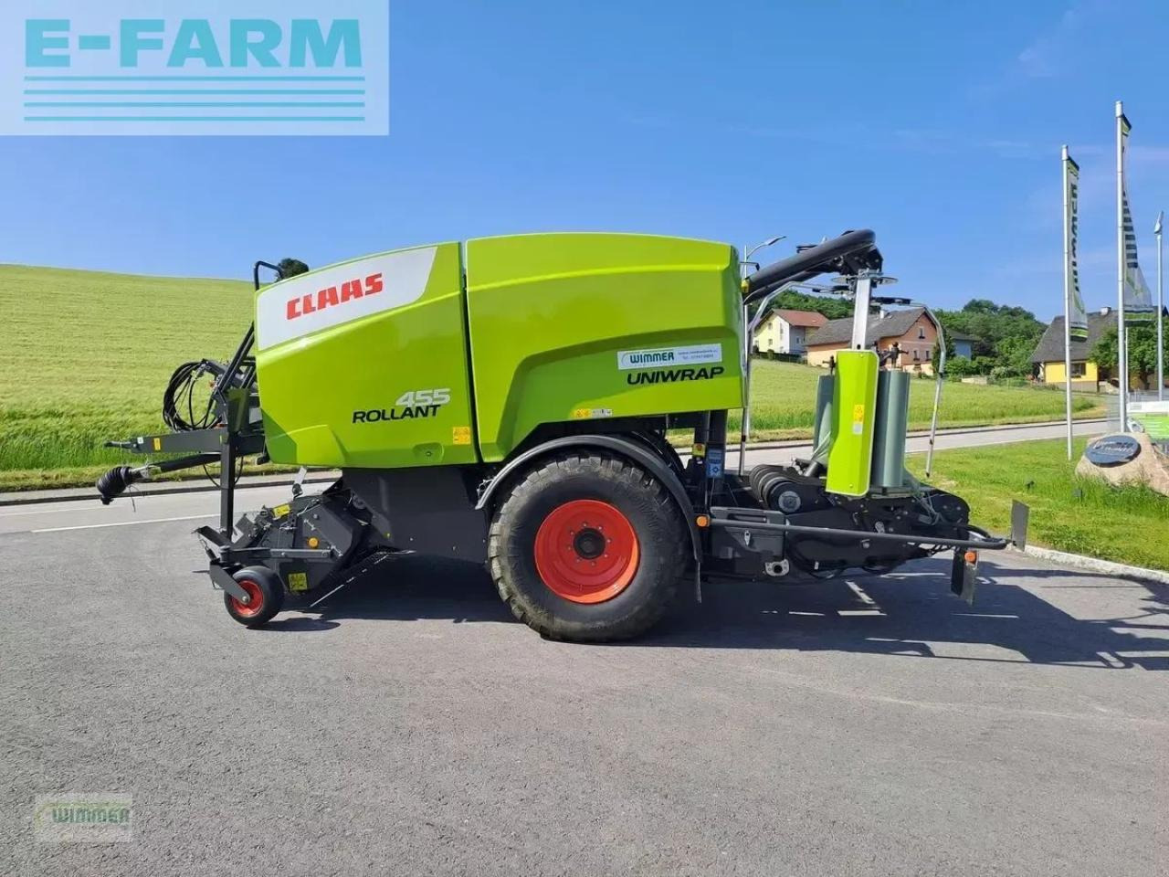 CLAAS rollant 455 rc uniwrap - wickelkombination - Пресс-подборщик тюковый: фото 3 CLAAS rollant 455 rc uniwrap - wickelkombination - Пресс-подборщик тюковый: фото 3