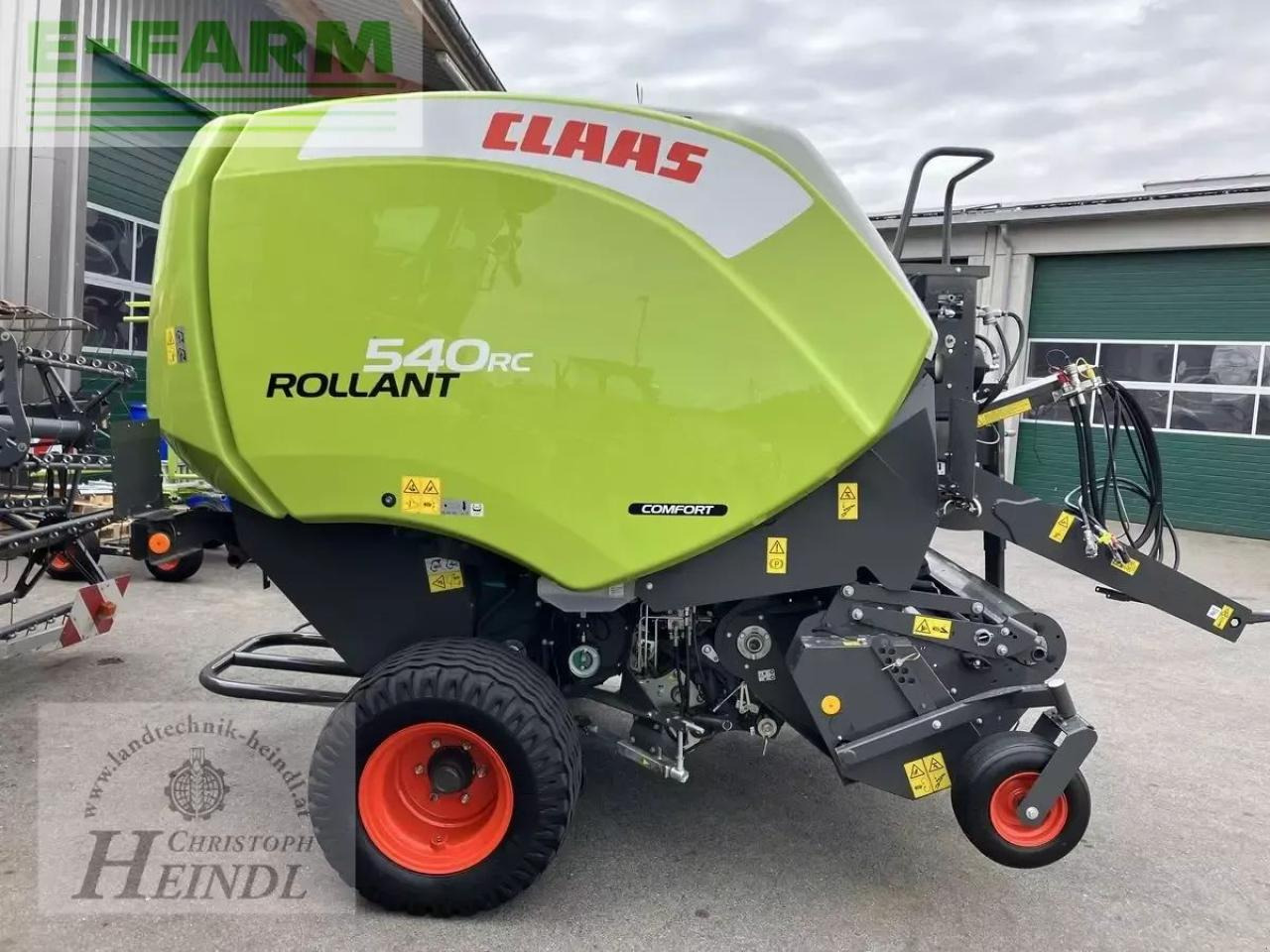 CLAAS rollant 540 rc - Пресс-подборщик тюковый: фото 3 CLAAS rollant 540 rc - Пресс-подборщик тюковый: фото 3