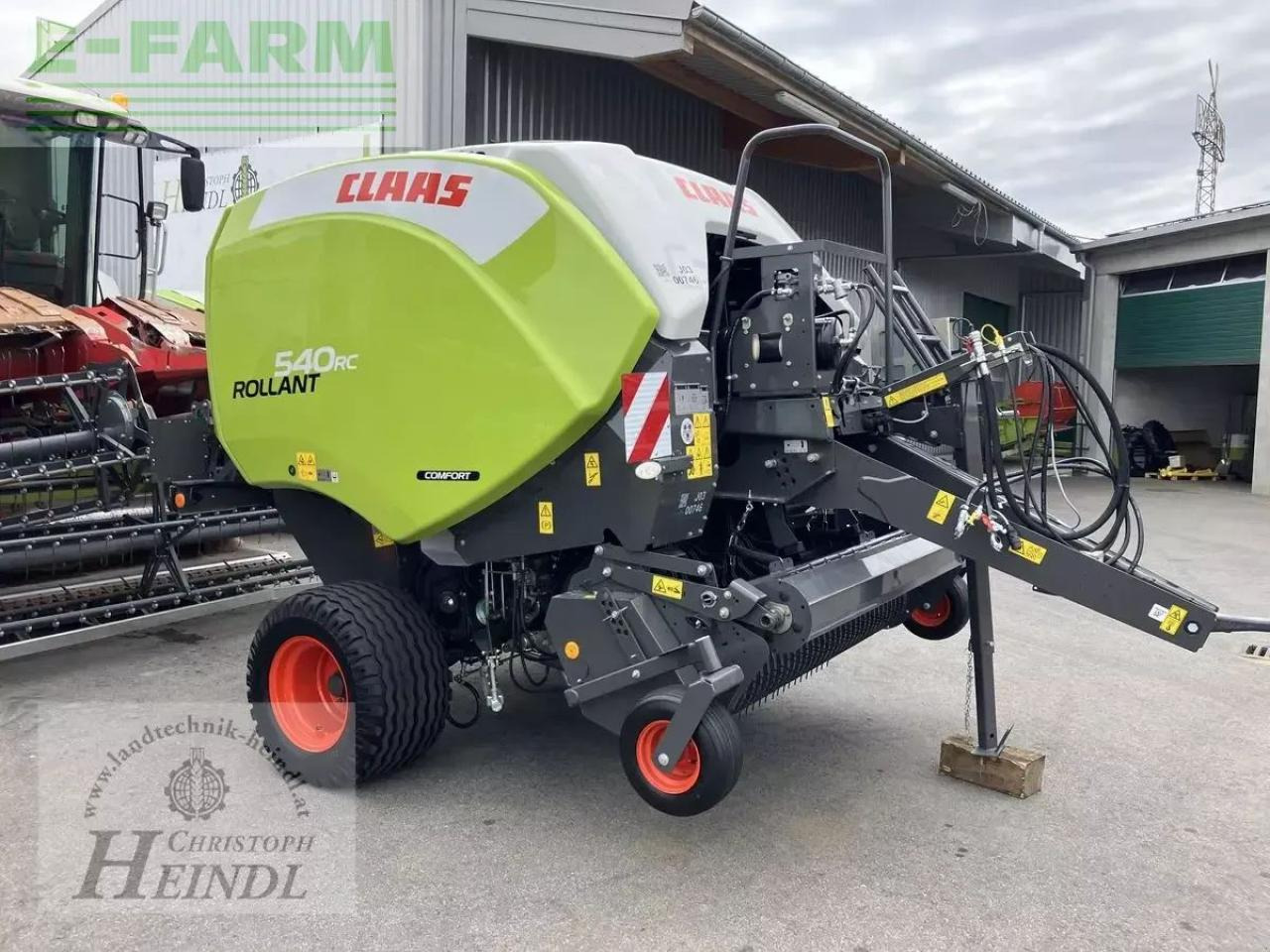CLAAS rollant 540 rc - Пресс-подборщик тюковый: фото 2 CLAAS rollant 540 rc - Пресс-подборщик тюковый: фото 2