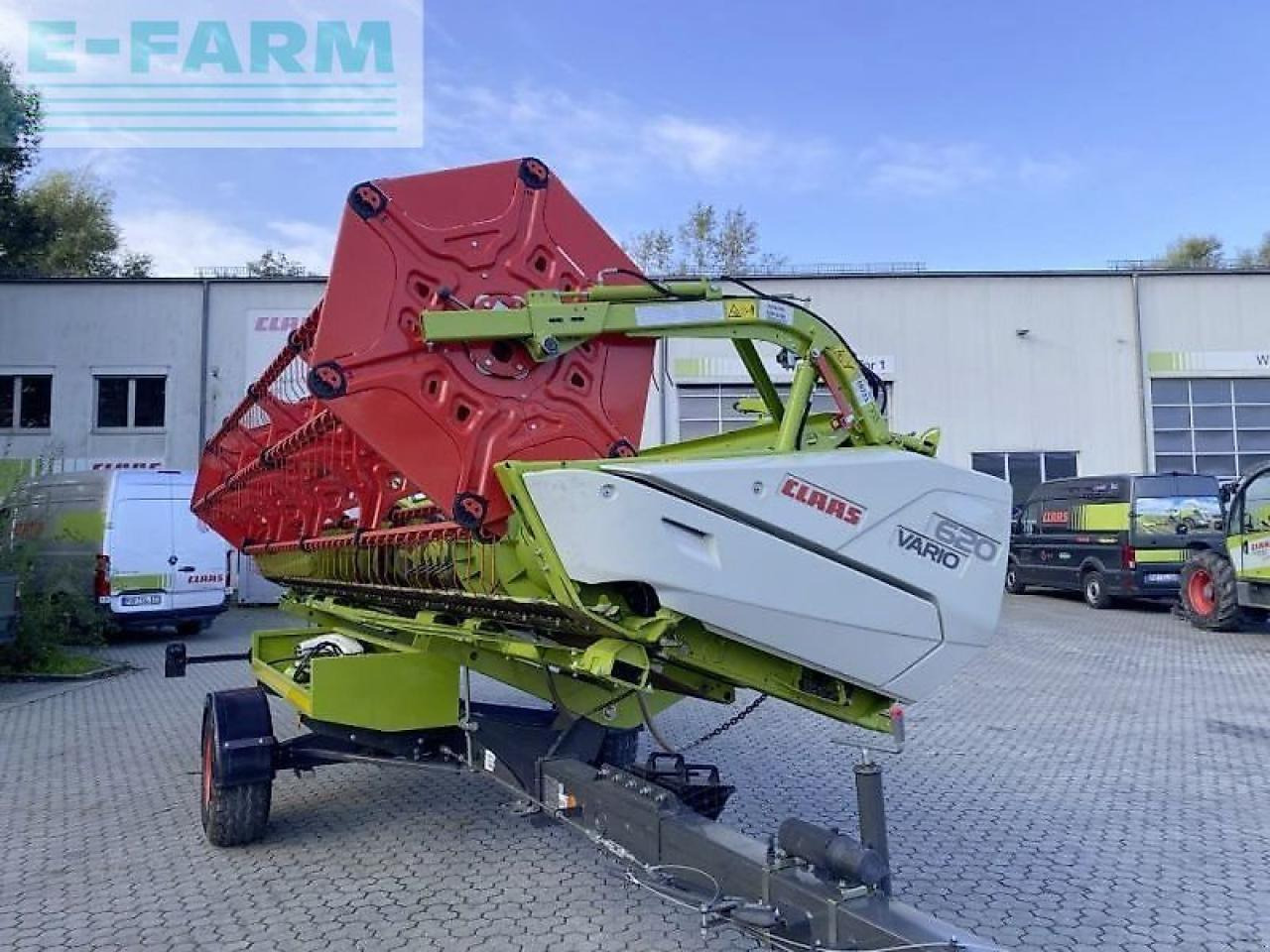 Зерноуборочный комбайн CLAAS trion 530 mit vario 620: фото 14