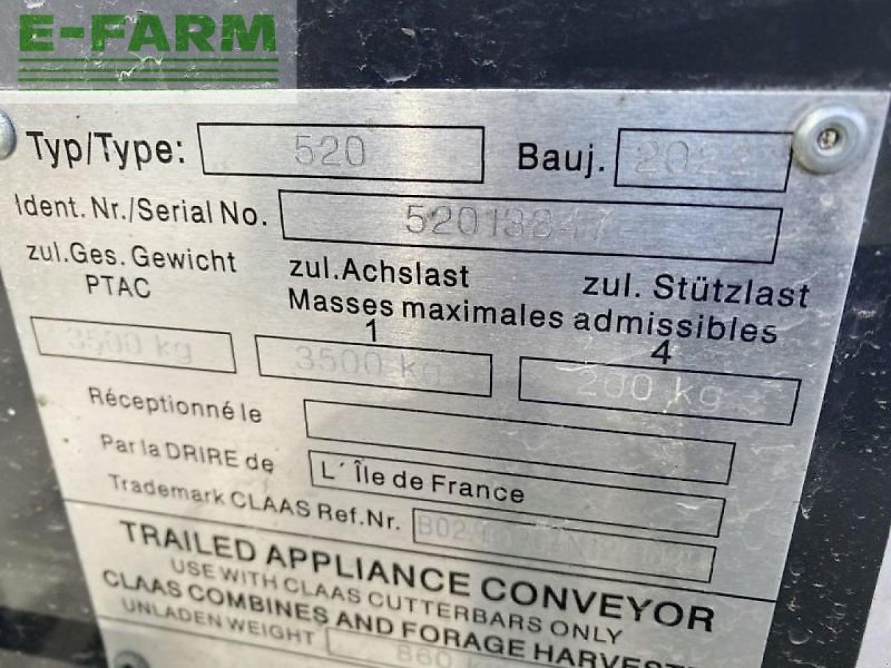 Зерноуборочный комбайн CLAAS trion 530 mit vario 620: фото 20