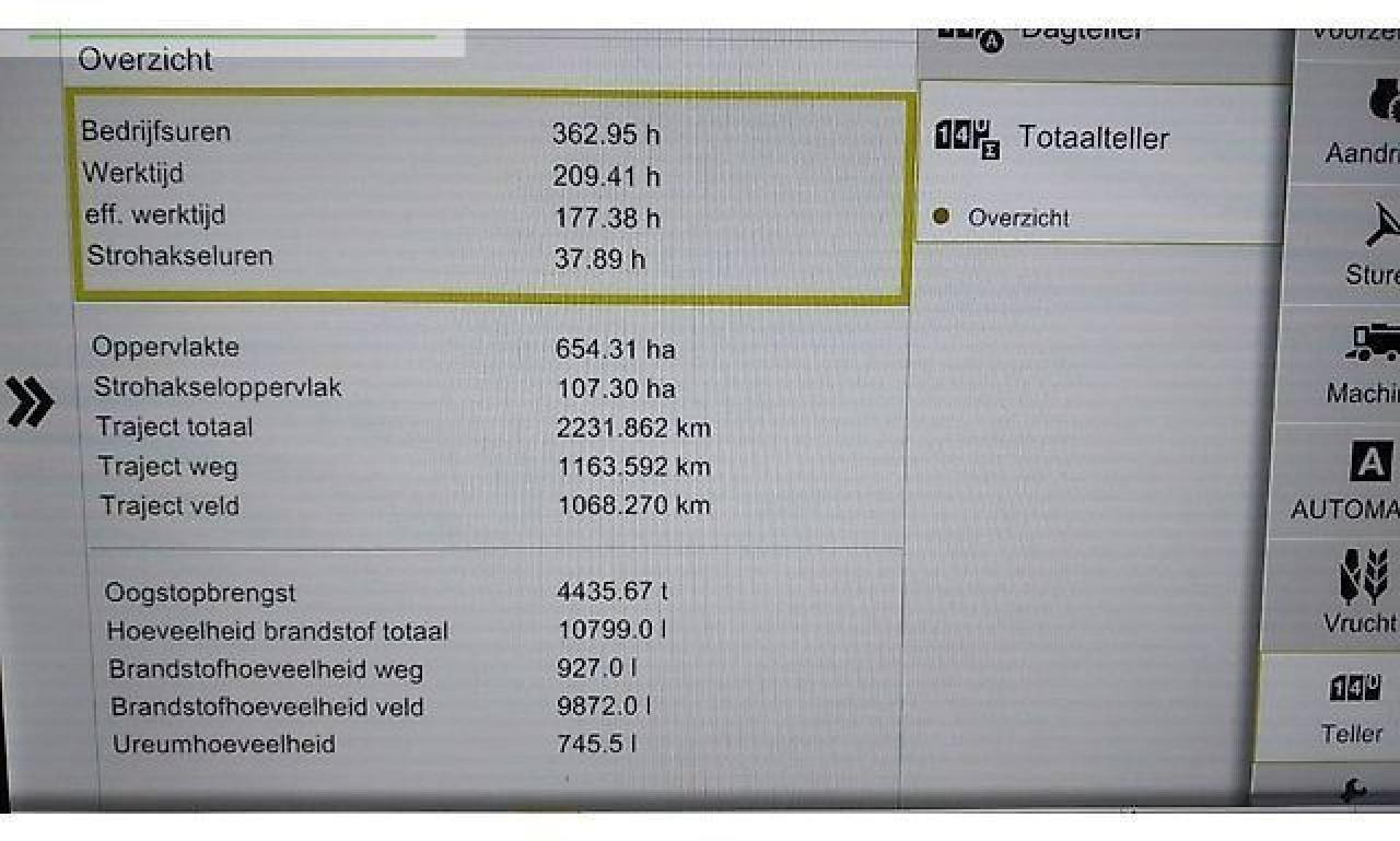 Зерноуборочный комбайн CLAAS trion 750: фото 9