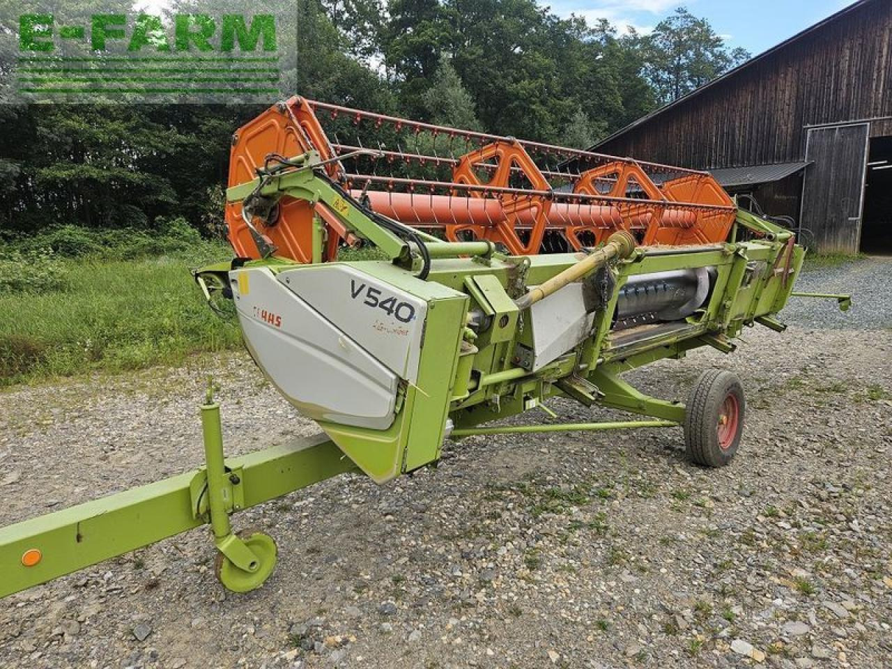 CLAAS v540 vario + transportwagen - Жатка зерновая: фото 1 CLAAS v540 vario + transportwagen - Жатка зерновая: фото 1