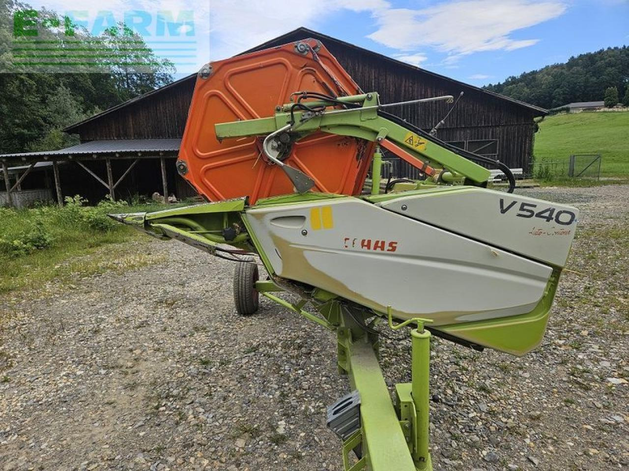 CLAAS v540 vario + transportwagen - Жатка зерновая: фото 2 CLAAS v540 vario + transportwagen - Жатка зерновая: фото 2
