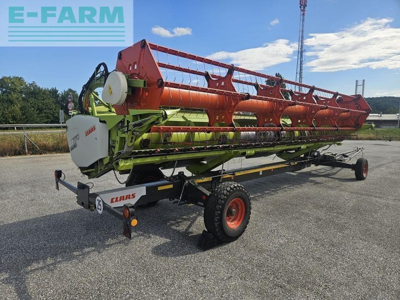 CLAAS vario 770 + rapstrenner + transportwagen - Жатка зерновая: фото 5 CLAAS vario 770 + rapstrenner + transportwagen - Жатка зерновая: фото 5