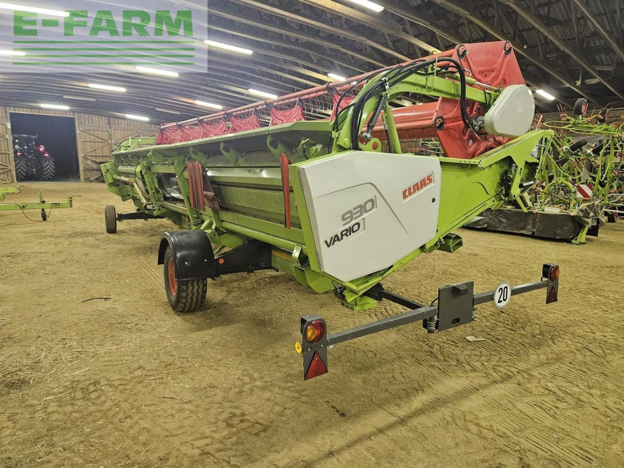 CLAAS vario 930 + 2 rapstrenner + transportwagen - Жатка зерновая: фото 4 CLAAS vario 930 + 2 rapstrenner + transportwagen - Жатка зерновая: фото 4