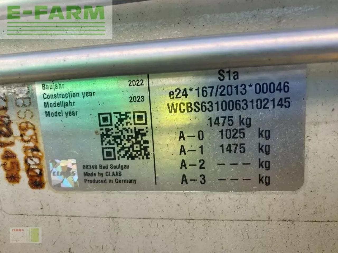 CLAAS volto 1300 t - Сеноворошилка: фото 2 CLAAS volto 1300 t - Сеноворошилка: фото 2