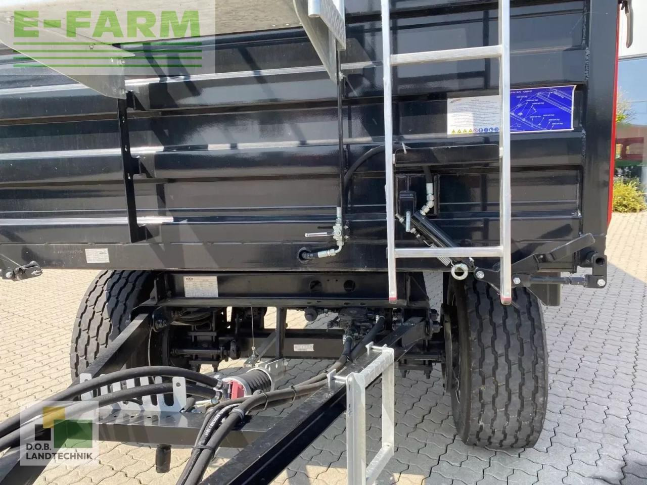 Demmler dpl - l240 - Сельскохозяйственный прицеп-самосвал: фото 5 Demmler dpl - l240 - Сельскохозяйственный прицеп-самосвал: фото 5