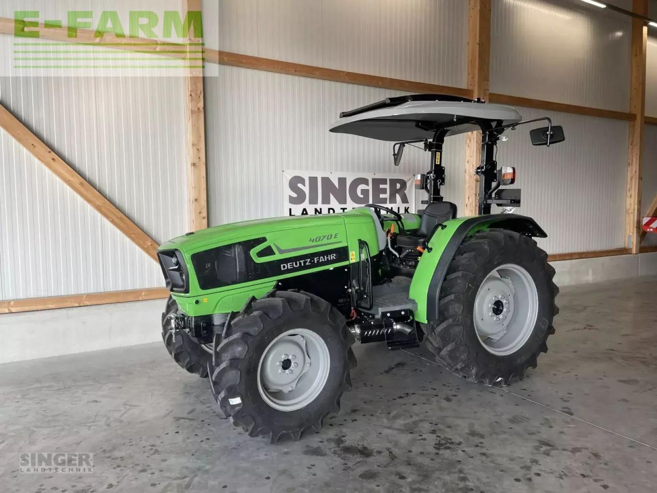 Deutz-Fahr 4070 e - Трактор: фото 3 Deutz-Fahr 4070 e - Трактор: фото 3