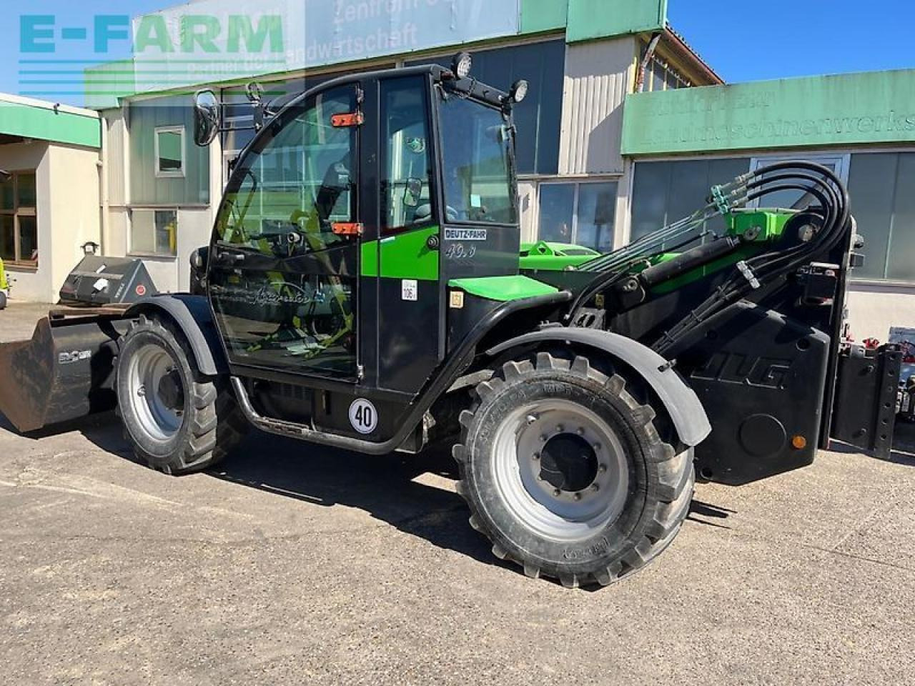 Deutz-Fahr agrovector 40.8 - Телескопический погрузчик: фото 2 Deutz-Fahr agrovector 40.8 - Телескопический погрузчик: фото 2