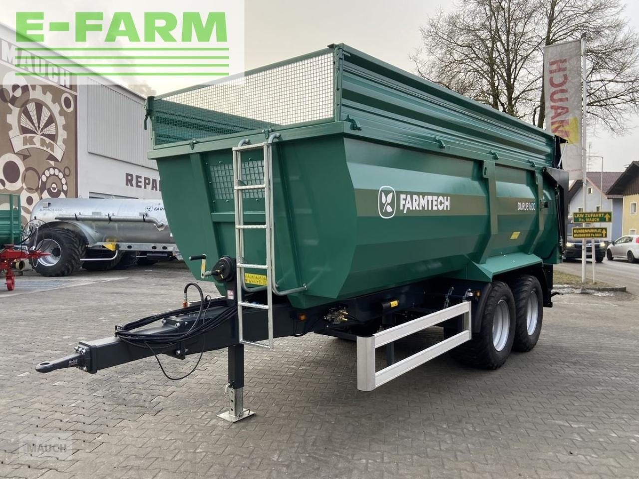 Farmtech durus 1600 - Сельскохозяйственный прицеп-самосвал: фото 4 Farmtech durus 1600 - Сельскохозяйственный прицеп-самосвал: фото 4
