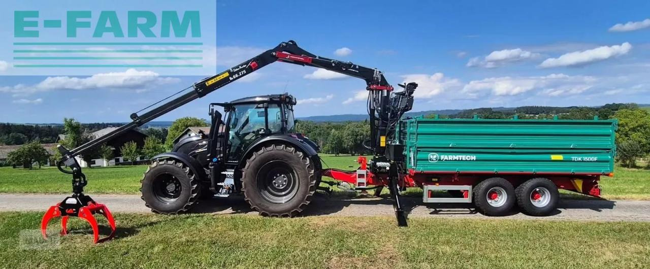 Farmtech tdk 1500f + kran - Сельскохозяйственный прицеп-самосвал: фото 1 Farmtech tdk 1500f + kran - Сельскохозяйственный прицеп-самосвал: фото 1