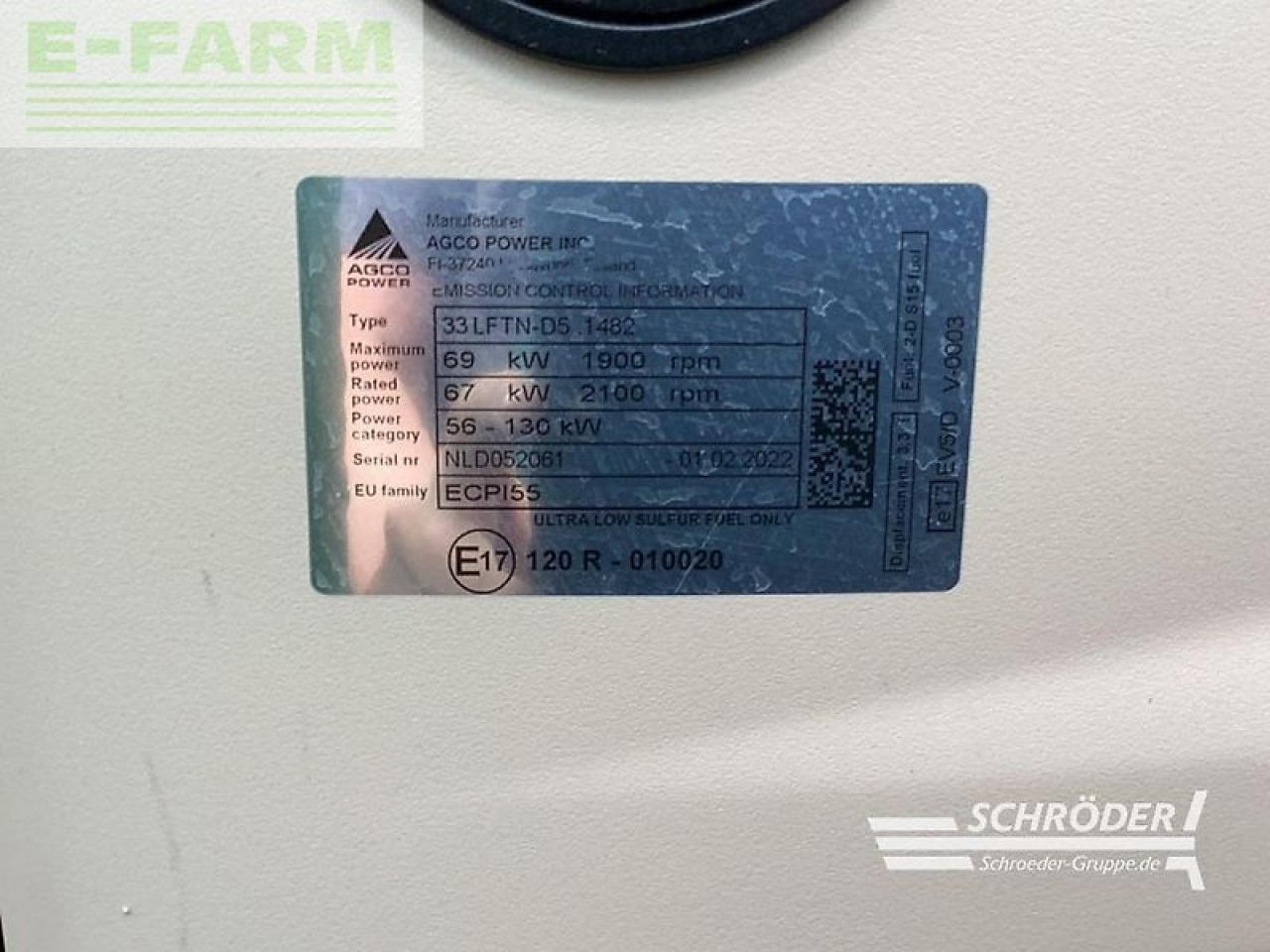 Трактор Fendt 209 f vario gen3 power F: фото 16