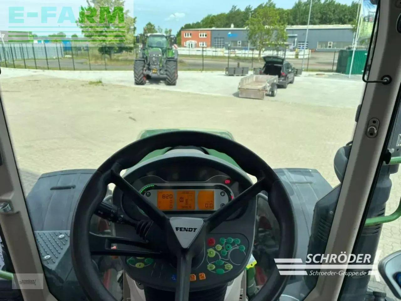 Трактор Fendt 718 vario s4 profi Profi: фото 27