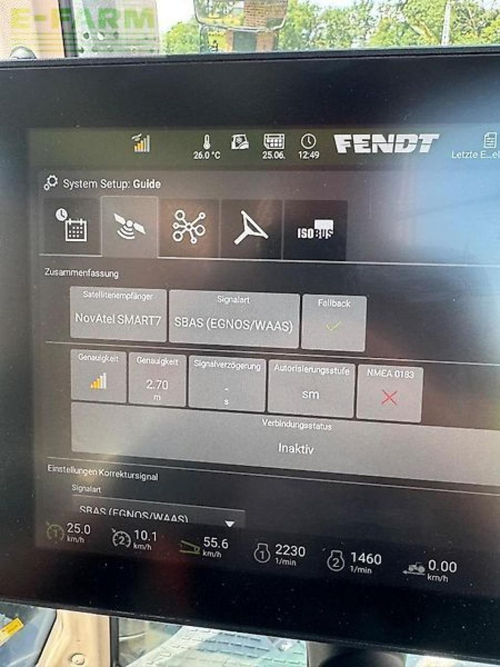 Трактор Fendt 720 gen6 power plus setting 2: фото 14
