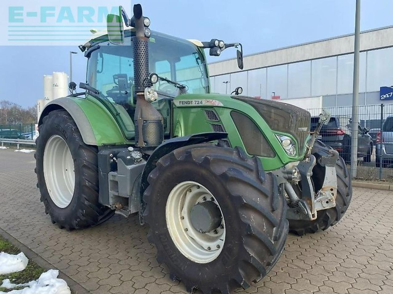 Fendt 724 profi - Трактор: фото 3 Fendt 724 profi - Трактор: фото 3