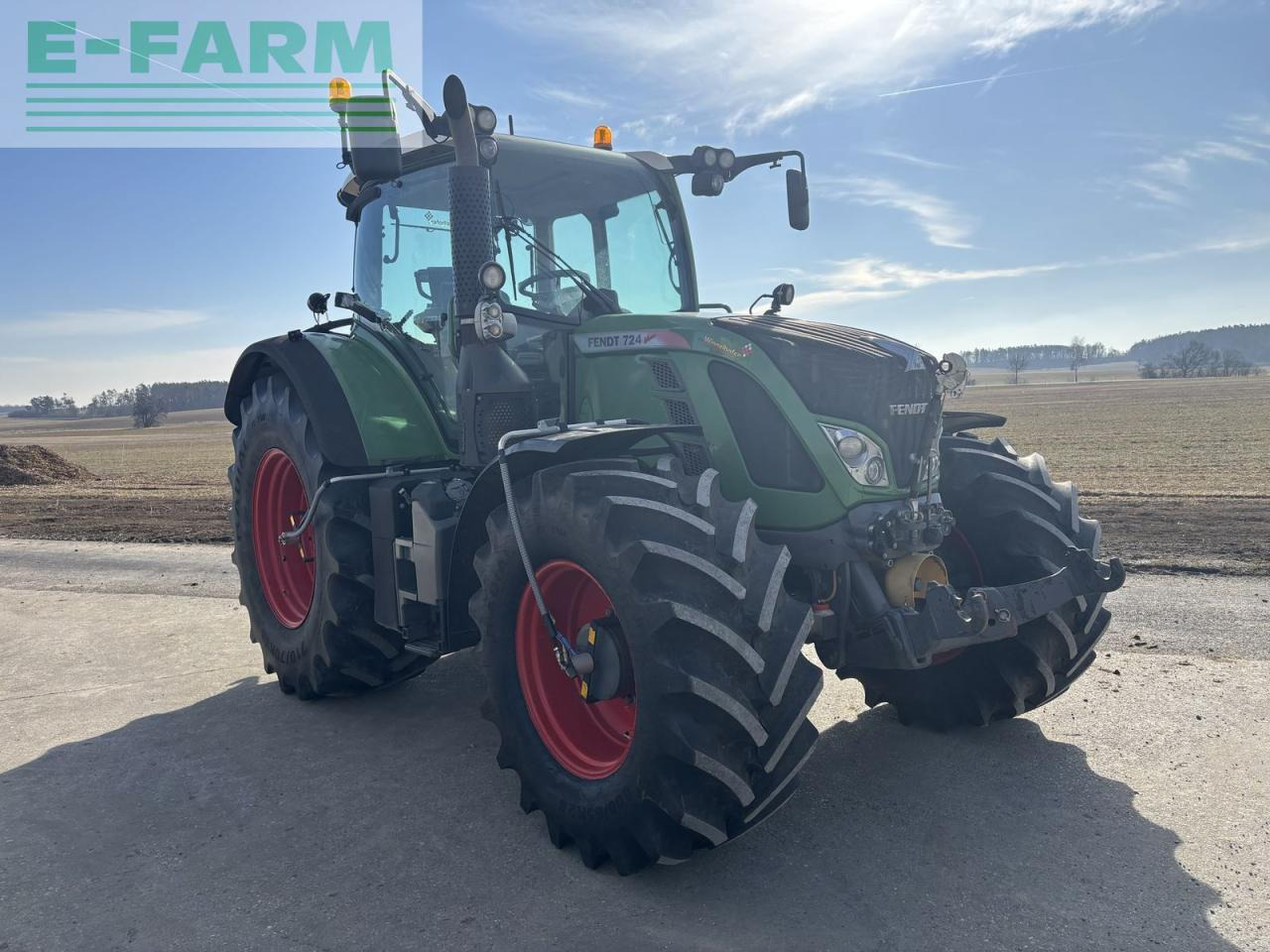 Трактор Fendt 724 vario: фото 9