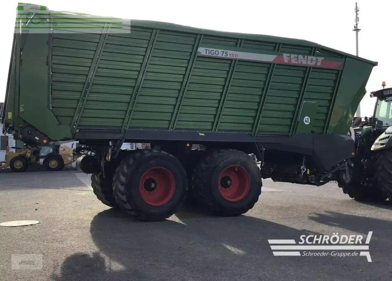 Самозагружающийся прицеп Fendt tigo 75 xr: фото 7