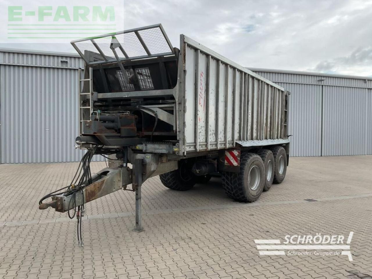 Fliegl asw 288 - Сельскохозяйственный прицеп-самосвал: фото 1 Fliegl asw 288 - Сельскохозяйственный прицеп-самосвал: фото 1