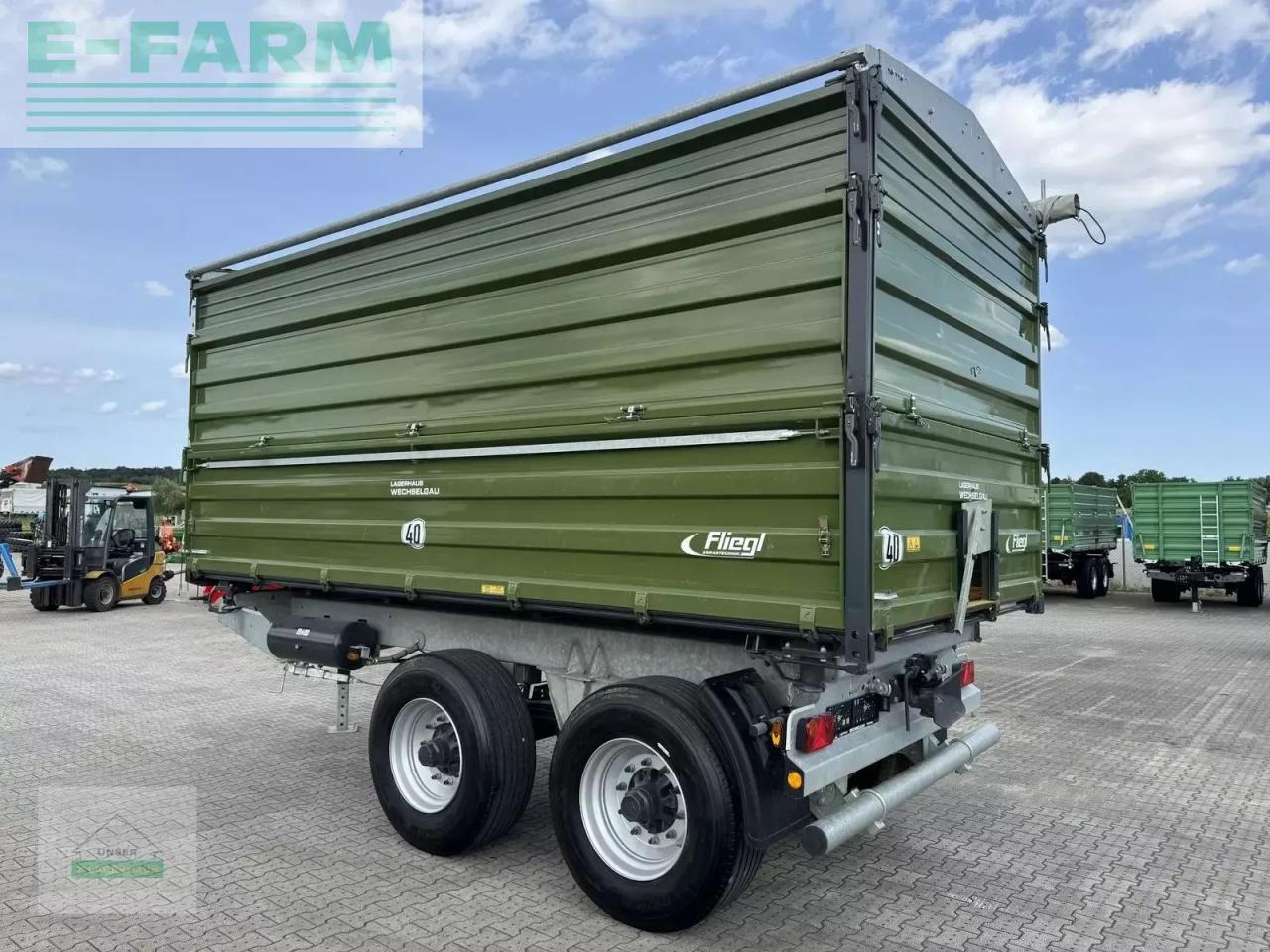 Fliegl tdk 200 - Сельскохозяйственный прицеп-самосвал: фото 5 Fliegl tdk 200 - Сельскохозяйственный прицеп-самосвал: фото 5